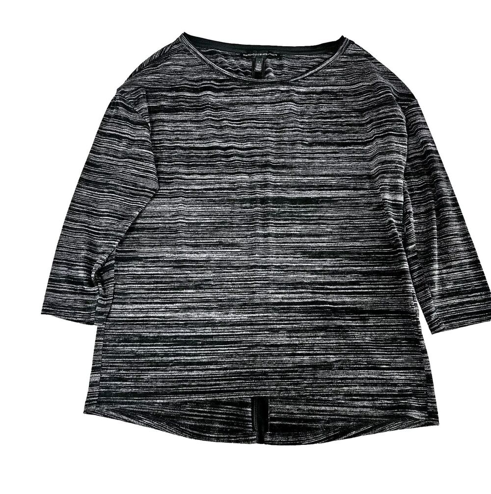 White House Black Market Womens Blouse Multicolor Size Small Polyester Blend
